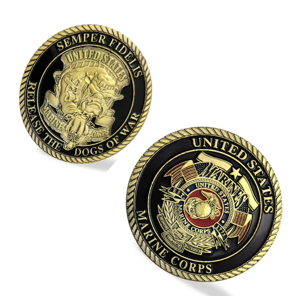 United States Marine Corps Commemorative Gold Coin All Products 4