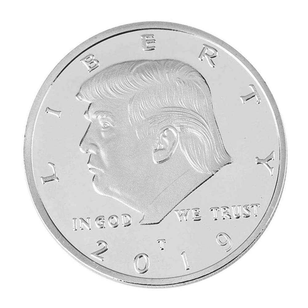 2019 Silver Donald Trump Eagle Commemorative Coin All Products 3