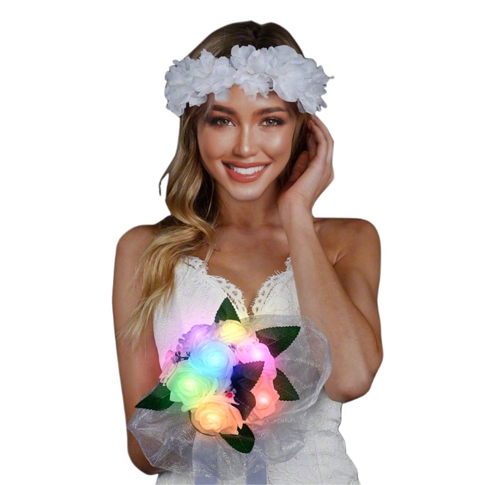 Light Up Flower Bouquet for Wedding All Products 4