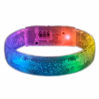 Light Up Acrylic Bubble Bangle Flashing Bracelet Multicolor All Products 3