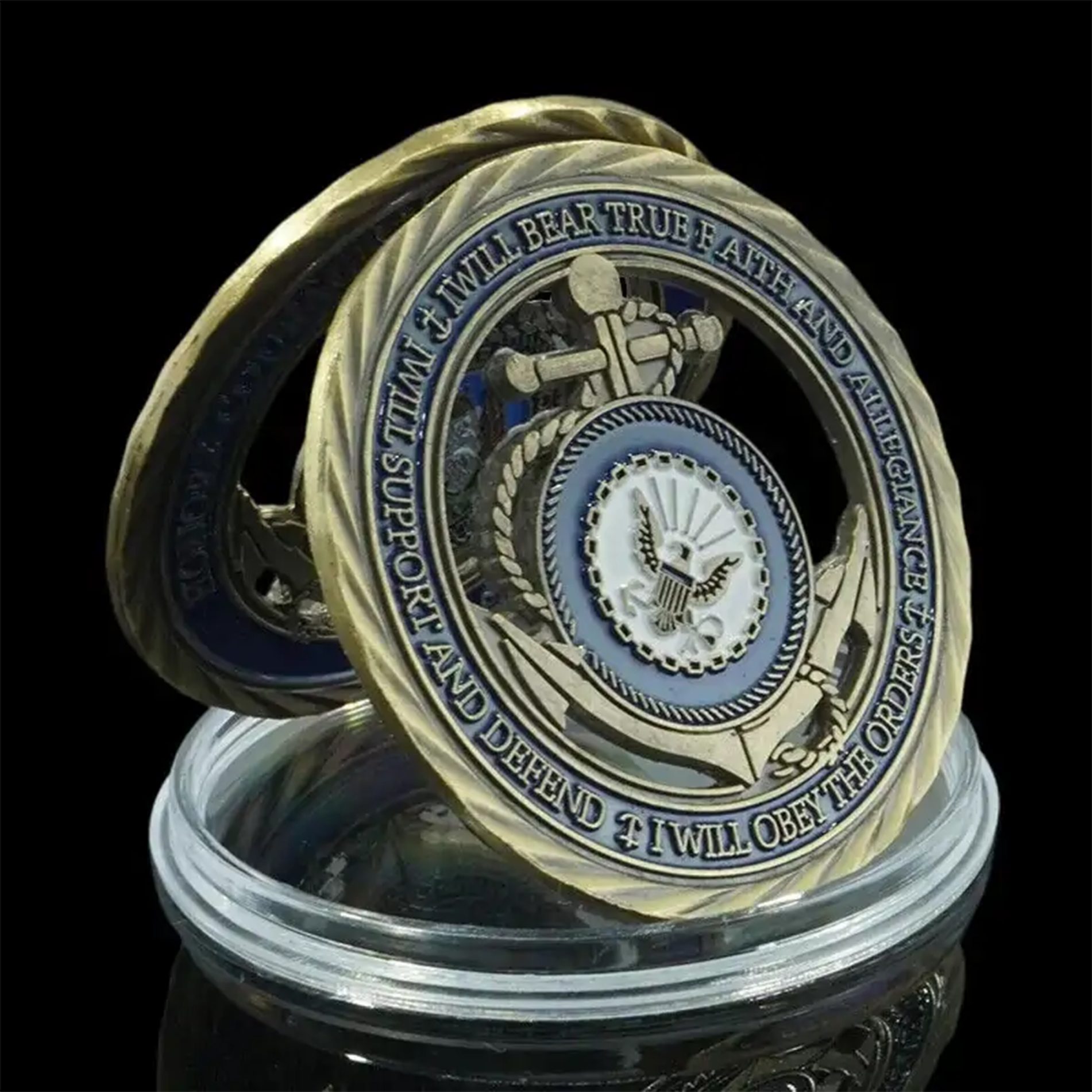 US Navy Core Values Commemorative Coin All Products 7