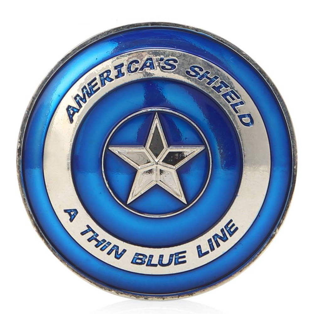 America’s Shield Thin Blue Line Commemorative Coin 4th of July 3