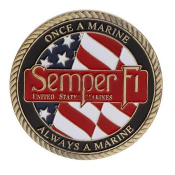 Semper Fi US Marine Commemorative Coin All Products