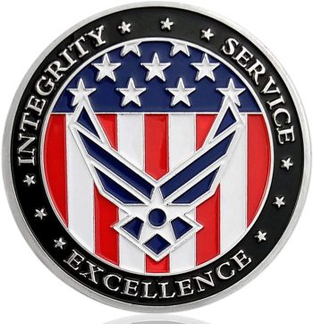 US Air Force Oath of Enlistment Challenge Silver Coin All Products