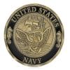 US Navy Crossing The Line Shellback Bronze Challenge Coin