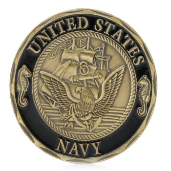 US Navy Crossing The Line Shellback Bronze Challenge Coin All Products
