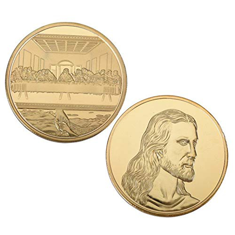 Jesus The Last Supper Commemorative Coin Gold All Products 5