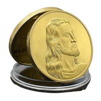 Jesus The Last Supper Commemorative Coin Gold Challenge Coins