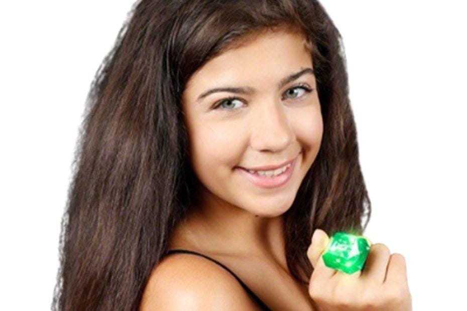 Huge Gem Ring Green Diamond All Products