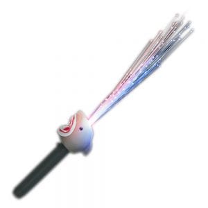 Light Up Fiber Optic Glow Shark Flashing Wand All Products