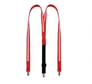 Rechargeable Red LED Suspenders USB All Products