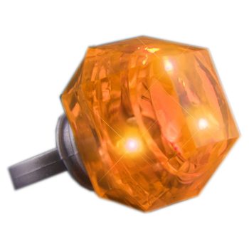 Huge Gem Ring Orange Diamond All Products