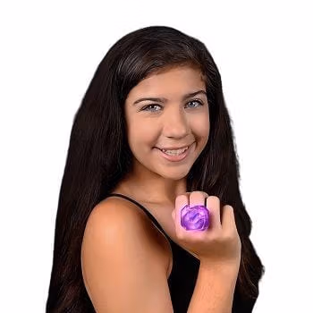 Huge Gem Ring Purple Diamond All Products
