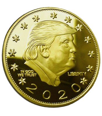 13 Stars 2020 Donald Trump Liberty Gold Plated Coin All Products