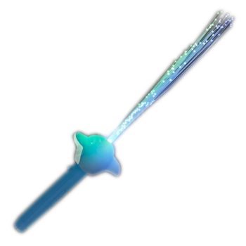 Light Up Fiber Optic Dolphin Flashing Wand All Products