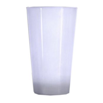 16 oz Light Up Acrylic Glow Glasses White All Products