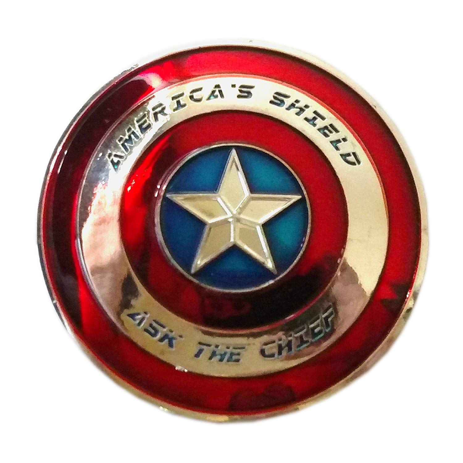 America’s Shield  Ask the Chief USN Navy CFO PRIDE Red Blue Silver Coin All Products 3