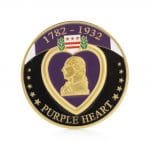 Purple Heart Military Merit Division Challenge Coin