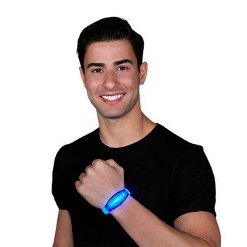 Rubber Frosted Blue Bracelet Colors