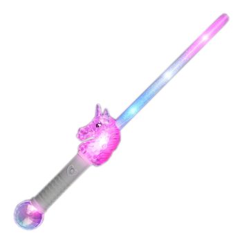 Flashing Unicorn Light Stick with Crystal Ball All Products