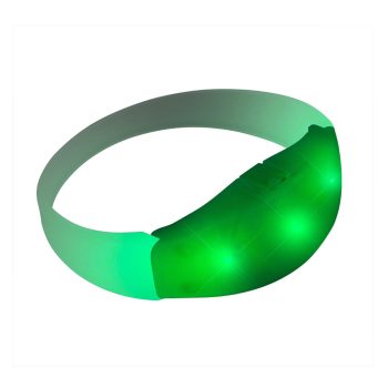 Rubber Frosted Green Bracelet Colors