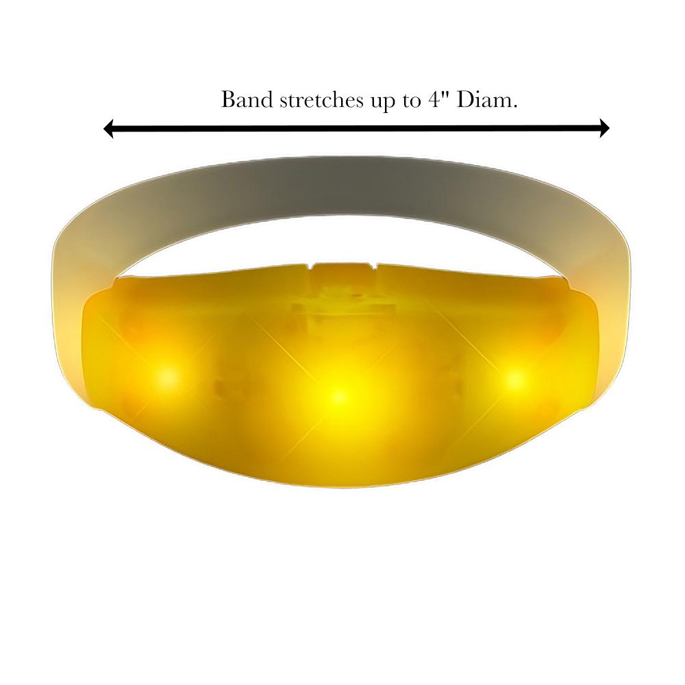 Rubber Frosted Yellow Bracelet All Products 5