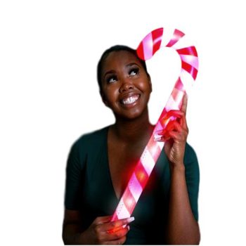 23 Inch Light Up Candy Cane Christmas Wand All Products