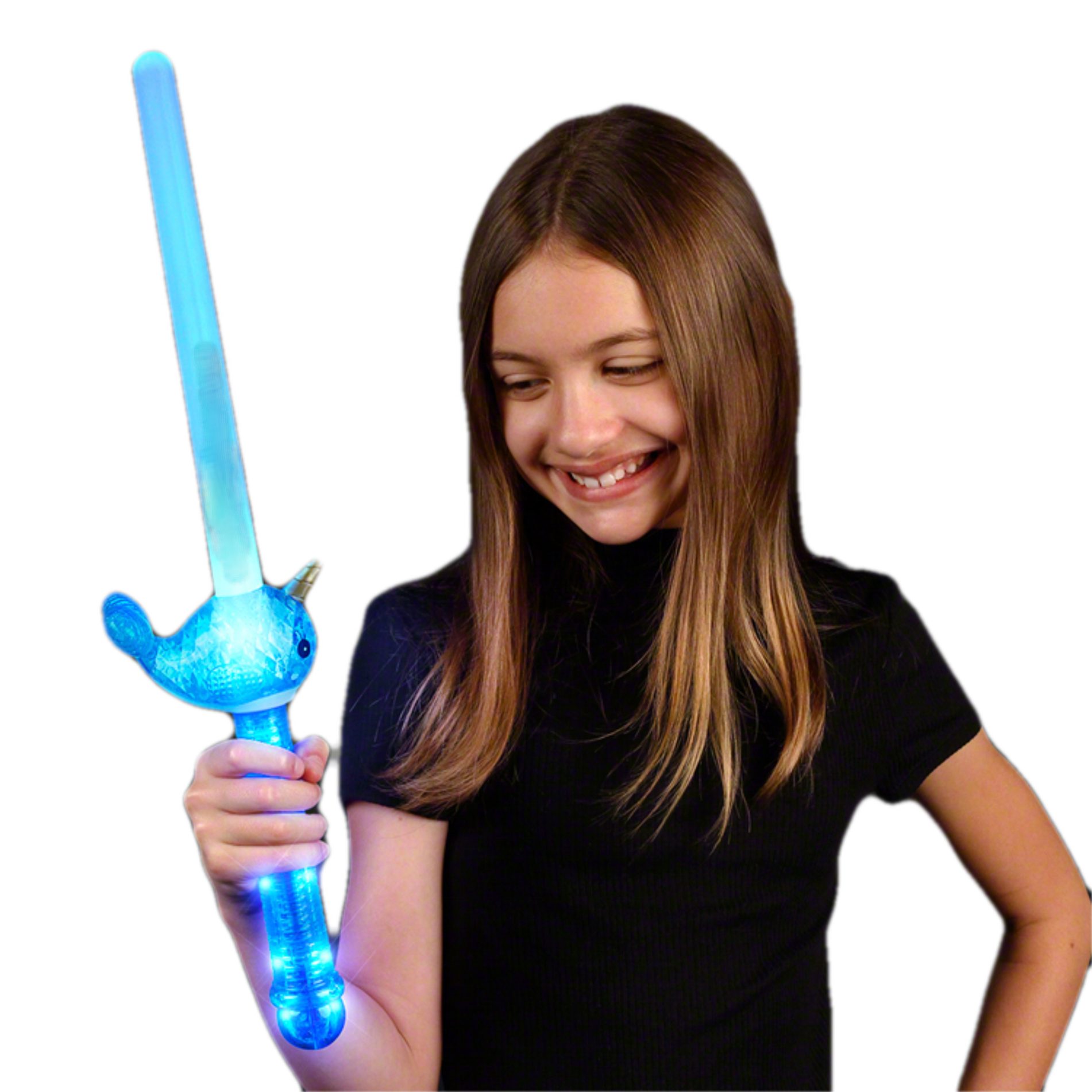 Flashing Narwhal Mini Light Saber All Products 4