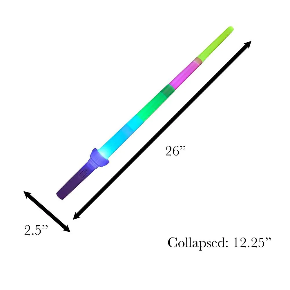 Light Up Expandable Multicolor Neon Swords All Products Light Up Expandable Multicolor Neon Swords All Products 4