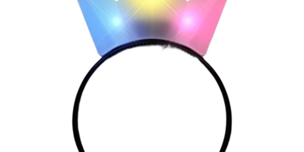 3 Jeweled Multicolor Princess Crown Headbands All Products
