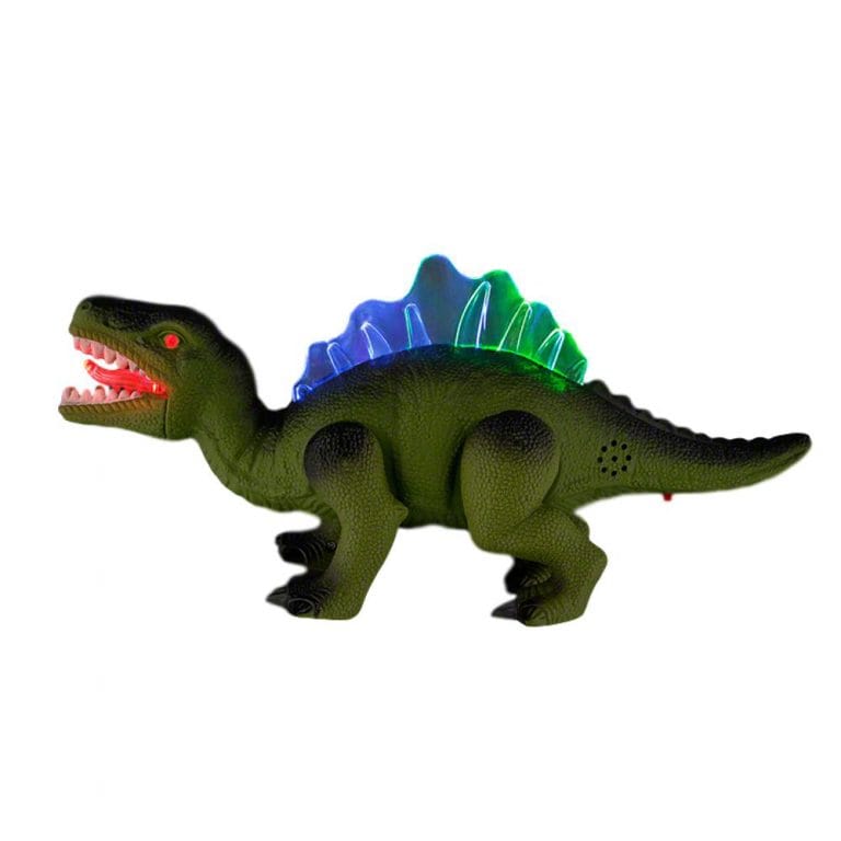 Realistic Musical T Rex Light Up Crawling Dinosaur Green | Best Glowing ...