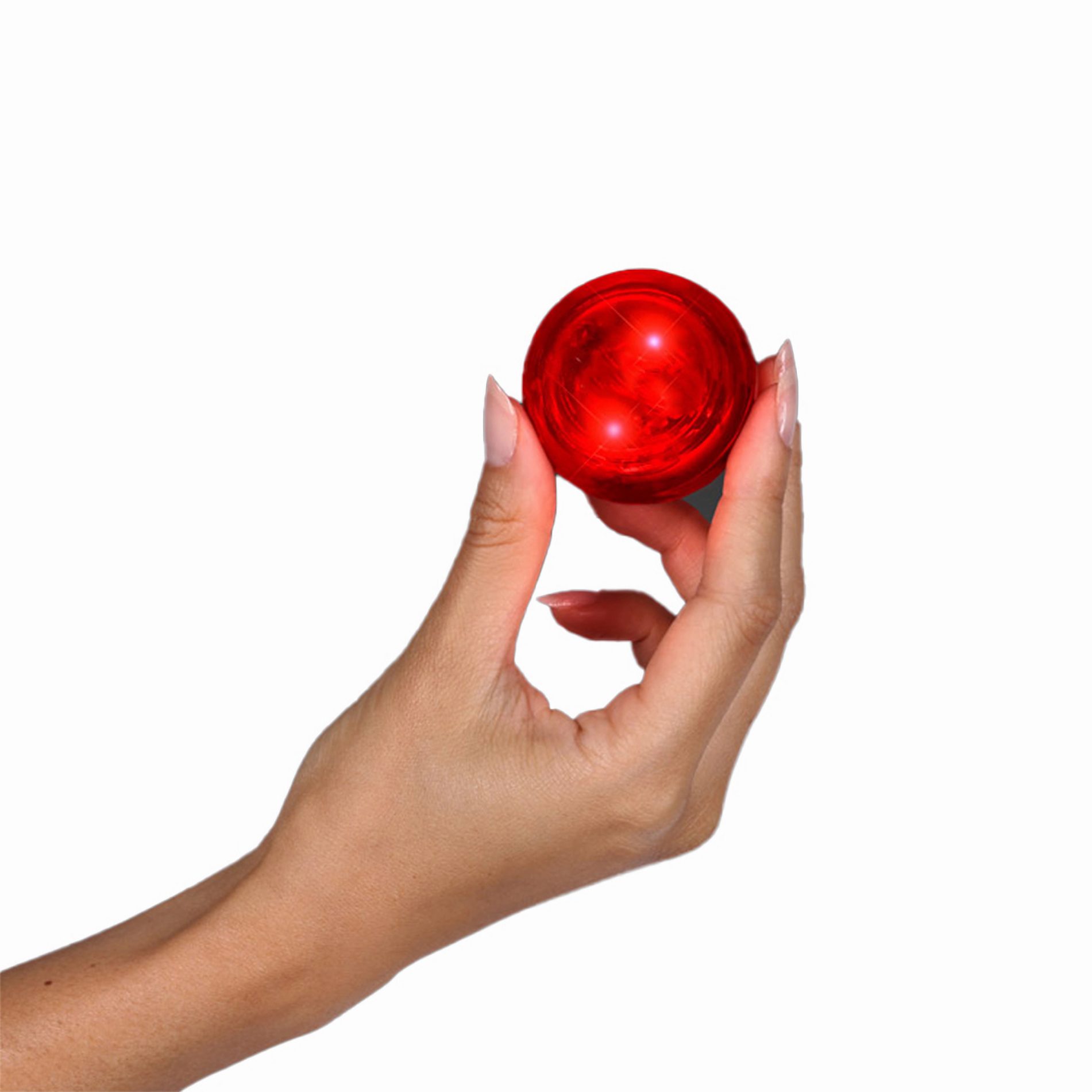 LED Impact Activated Bouncy Ball Red All Products 6