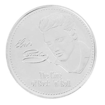 Elvis Presley Commemorative Souvenir Silver Coin All Products