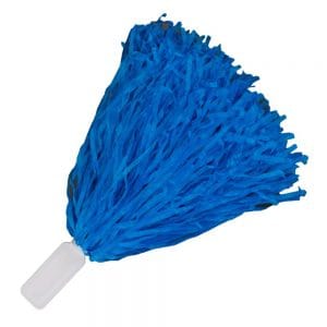 Non Light Up Short Handle Cheer Pom poms Blue All Products