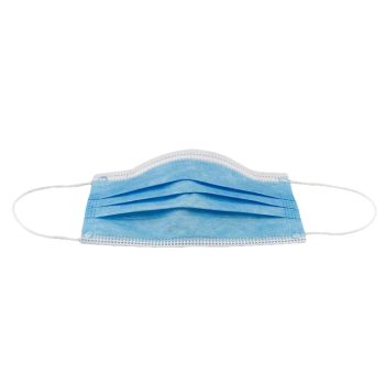 Disposable Daily Surgical Face Mask Blue Pleated Pack of 50 All Products