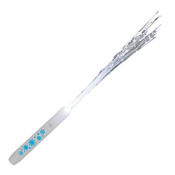 Snowflakes White Fiber Optic Wand with White LEDs All Products
