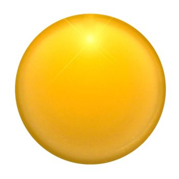 Light Up Round Badge Pin Yellow All Products