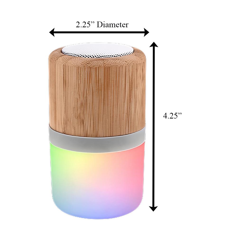USB Rechargeable Light Up Color Changing Multicolor Bluetooth Speaker All Products 6