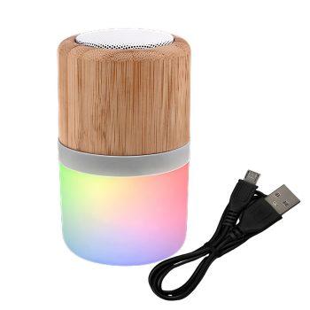 USB Rechargeable Light Up Color Changing Multicolor Bluetooth Speaker All Products