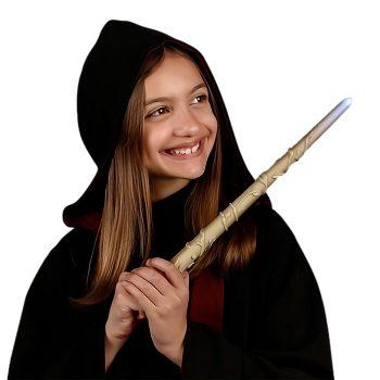 Enchanted Mystic Magic Wizard Light Up Musical Wand Light Brown All Products