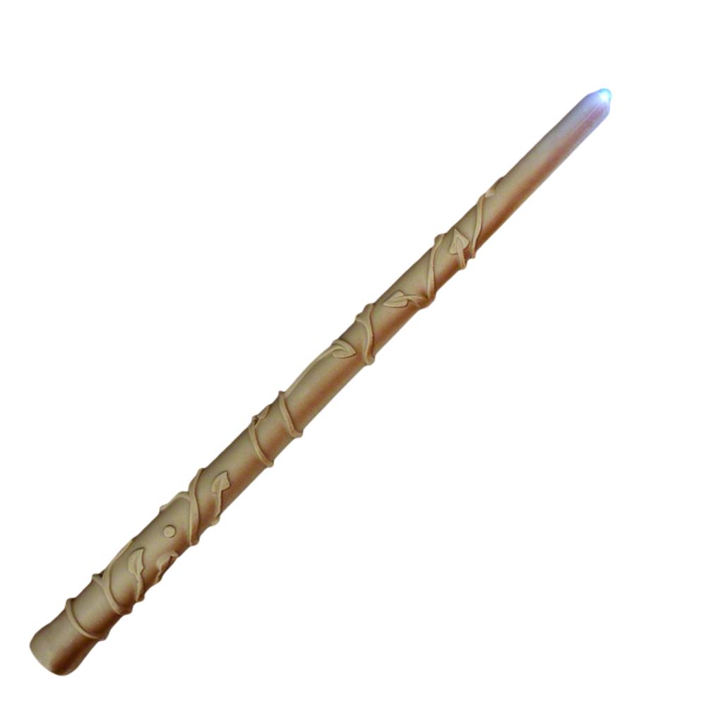 Enchanted Mystic Magic Wizard Light Up Musical Wand Light Brown All Products