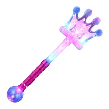 Light Up Crystal Crown Prism Wand All Products