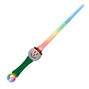 Light Up Expandable Snowman Prism Sword Saber 4th of July