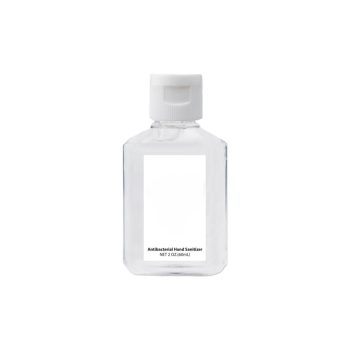 Custom Two Ounce Square Bottle Hand Sanitizer Pack of 300 All Products