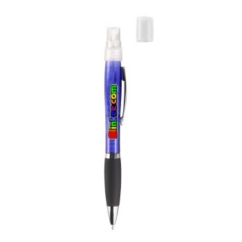 Customizable Blue Sanitizer Spray Pen 2 in 1 Pack of 150 All Products