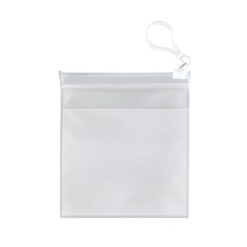Handy Pouch Mask Bag with Clip White Pack of 250 All Products