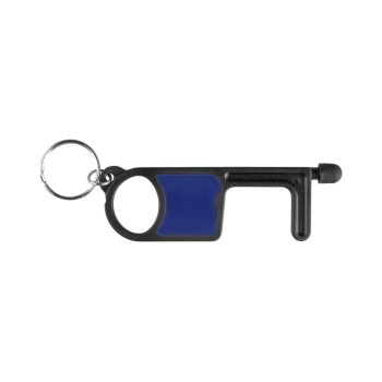 Pack of 150 No Touch Tool Carry On Door Opener with Key Ring and Stylus Blue All Products