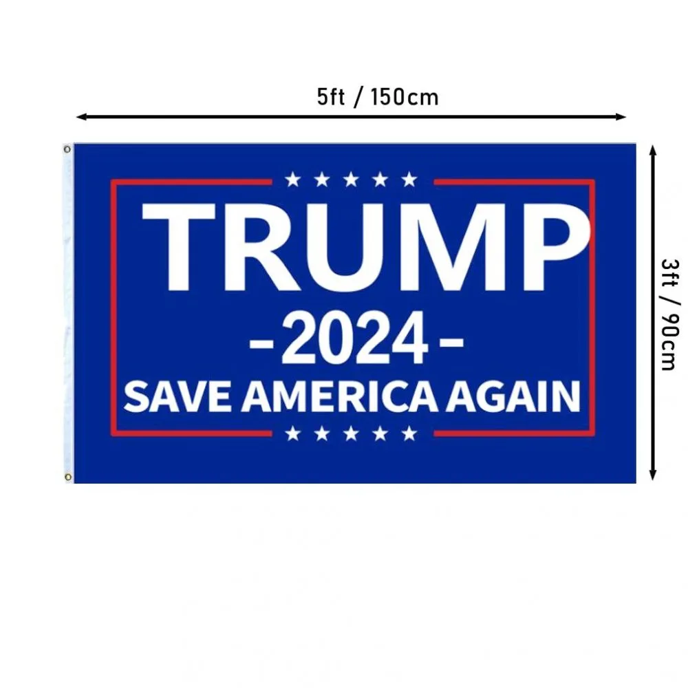 2024 Donald Trump Save America Again Fade Resistant 3×5 Indoor Outdoor Flag Thick Fabric Waterproof All Products 4