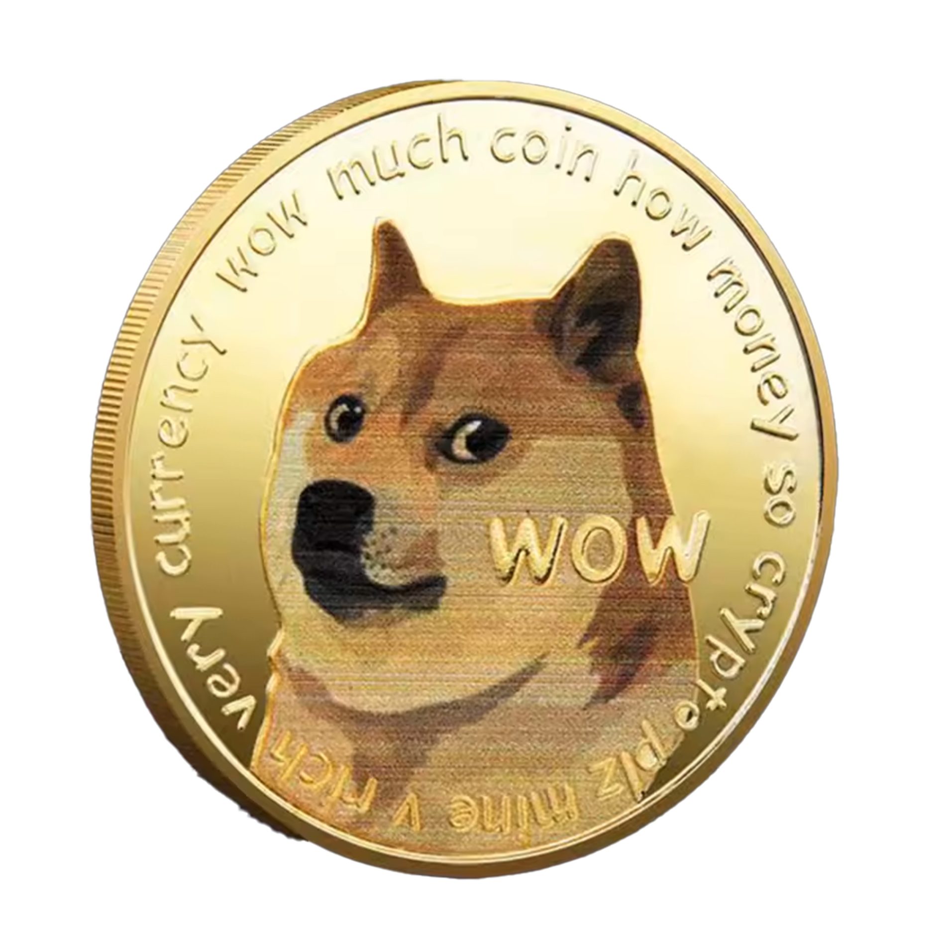 Dogecoin 24k Gold Plated Cryptocurrency Commemorative Collector for Decoration All Products 3