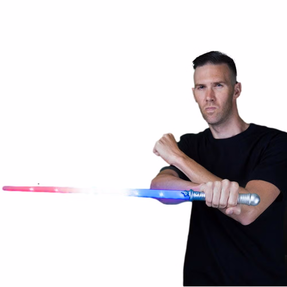 Light Up Patriotic Light Saber  RWB 4th of July 3